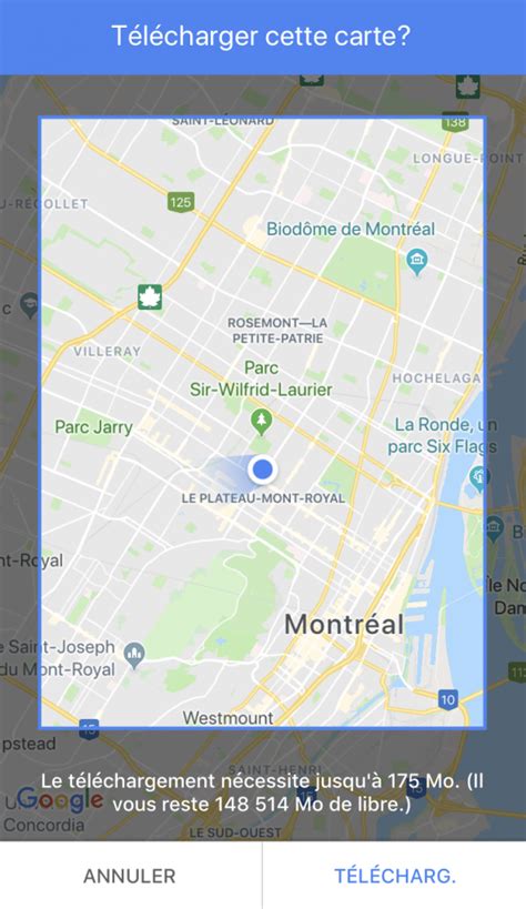 Astuce : comment télécharger une carte sur Google Maps - BB Jetlag