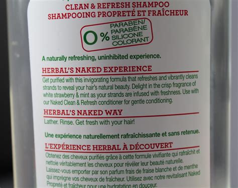Revisiting Old Friends With Herbal Essences Naked Clean And Refresh
