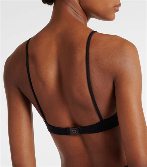 Bandeau Bikini Top In Black Loro Piana Mytheresa