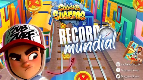 BATENDO RECORD MUNDIAL NO COIN NORMAL SUBWAY SURFERS YouTube