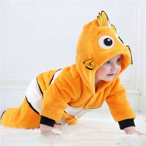 Baby Goldfish Costume Dress Up Coverall - MyLoveHoney Baby Clothing