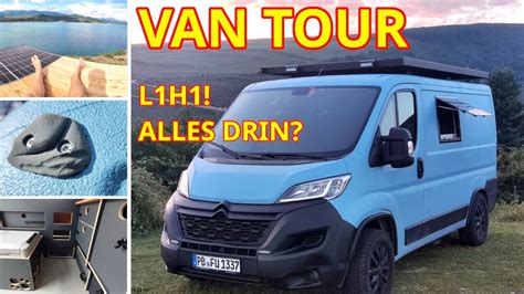 Diy Campervan ┃ Xxl Roomtour ┃ Citroen Jumper Selbstausbau Youtube