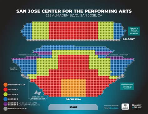 Seating Broadway San Jose Official Website