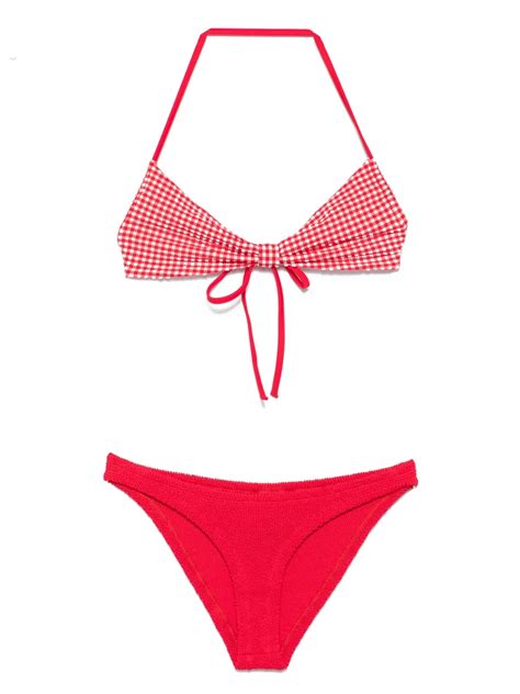 Hunza G Kacey Bikini Set ModeSens