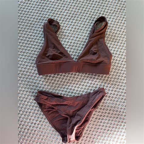 Everlane Swim Everlane Chocolate Brown Bikini Poshmark