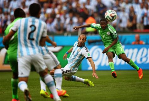 ALL SPORTS PLAYERS: Argentina vs Nigeria Highlights Images 2014 Fifa ...