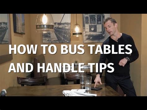 Bussing Tables Tips | Cabinets Matttroy