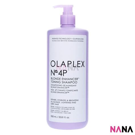 Olaplex No 4P Blonde Enhancer Toning Shampoo 1000ml Shopee Thailand