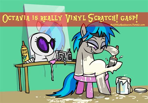 Octavia Melody And Vinyl Scratch Human