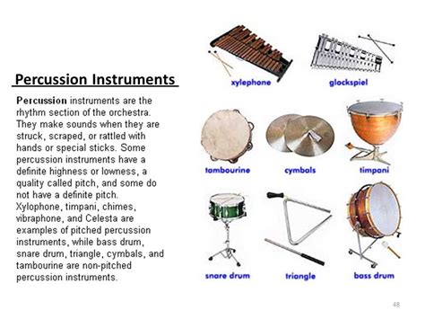 Percussion instruments