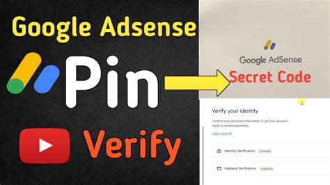 How To Verify Google Adsense Pin In Verify Your Address On