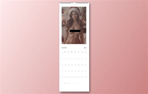 Layla S 2024 Calendar FULL FRONTAL NUDE Etsy