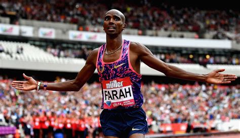 Mo Farah Comes Out Of Retirement To Chase Down Van After His Phone Was