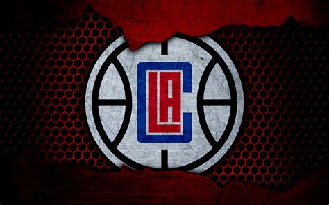 Logo K Nba Basketball Los Angeles Clippers Hd Wallpaper