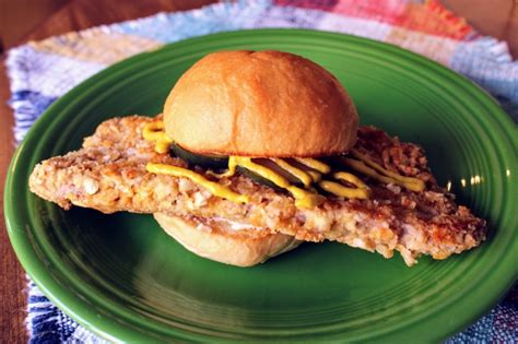 Oven baked breaded pork tenderloin sandwich | Recipe | Bounded by Buns