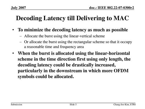 [Proposed Burst Allocation Method Relating to DS/US-MAP] - ppt download