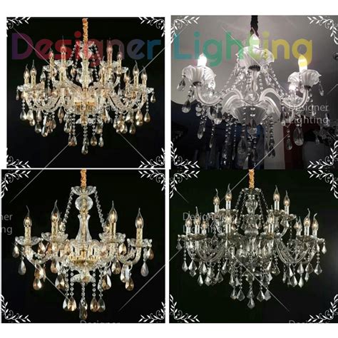 Designer Light Chandelier Luxury Ceiling Light Crystal Led Modern Lampu