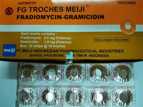 Fg Troches Meiji Dosis Aturan Pakai And Efek Sampingnya