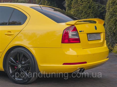 Купить Спойлер на багажник Skoda Octavia A5 2004-2013 RS / Шкода ...