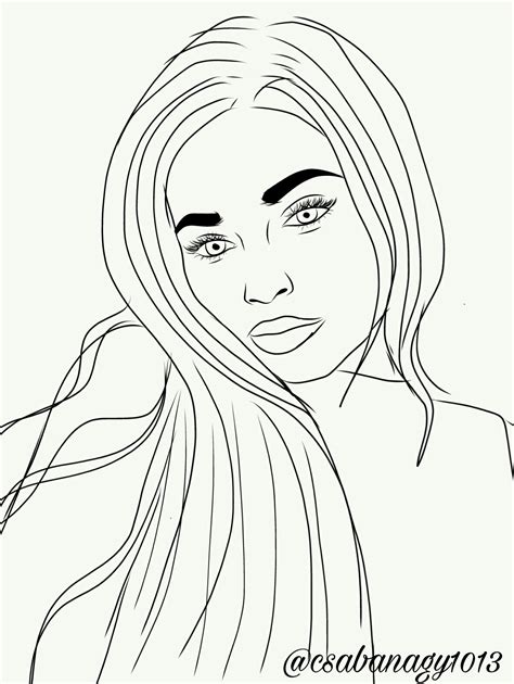 Kylie Jenner Drawing at GetDrawings | Free download