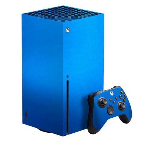 XBOX Series X SATIN BLUE Metallic Skin, Wrap – EasySkinz™