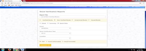 Stock Verification Report Download Scientific Diagram