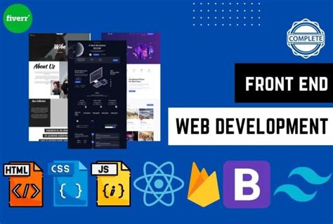 Be Your Frontend Web Developer Using React Html Css Bootstrap