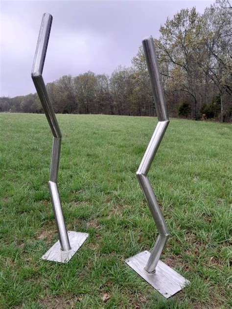 Abstract Art Sculpture Set Stainless Steel Etsy