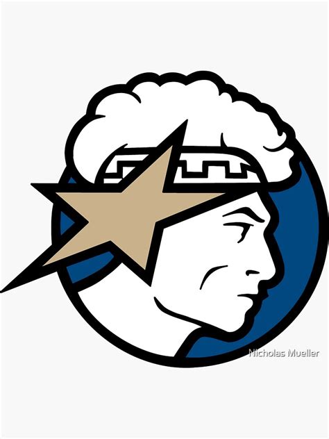 "UIS Orion Mascot Logo Design" Sticker by Nick1713 | Redbubble