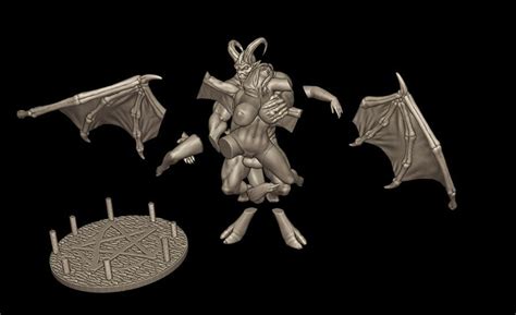 DEMON FUCKING NAKED BIG BOOBS DEVIL GIRL STL File For Cults