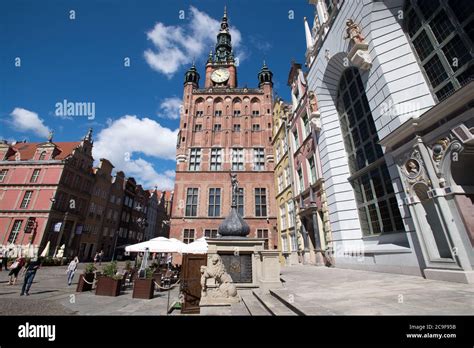 Gothic Ratusz Glownego Miasta Gdansk Main Town Hall Dutch Mannerist