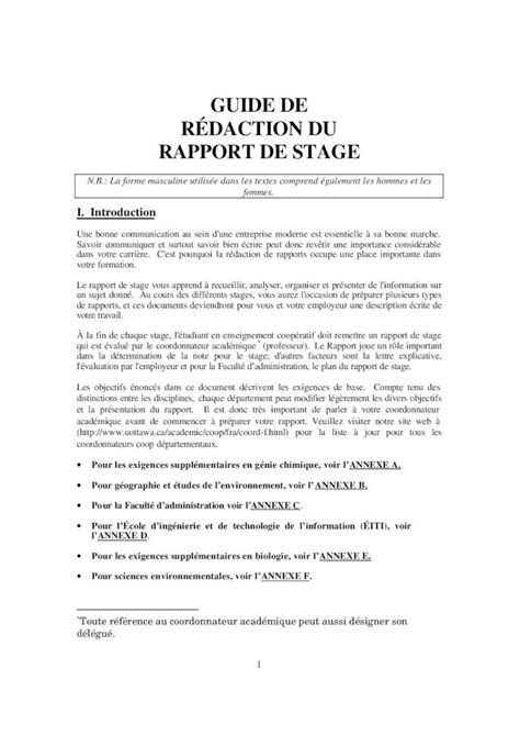 Pdf Guide Rédac Rapport De Stage Pdfslide Net