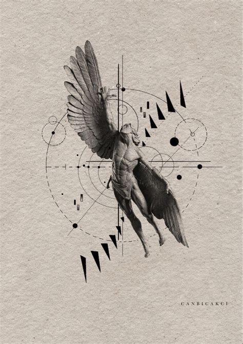 Icarus Tattoo Design 2 Icarus Tattoo Greek Mythology Tattoos