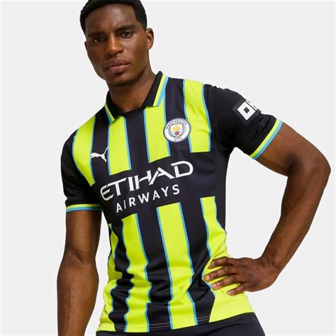 Puma Mcfc Away Replica Men S Jersey Yellow