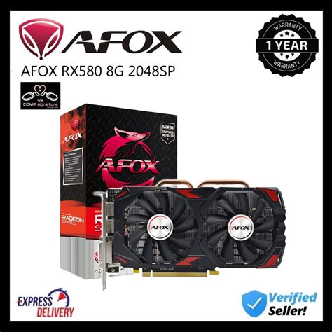 SAPPHIRE ATI RX 580 8GB / AFOX RX 580 8GB GDDR5 2048SP GRAPHIC CARD ...