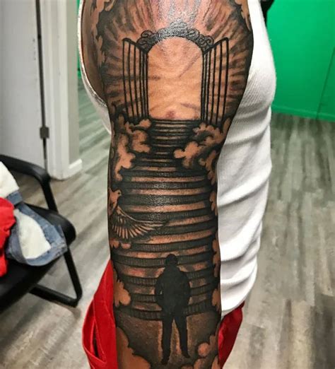 87 Stairway To Heaven Tattoo Ideas To Recall Nostalgic Memories