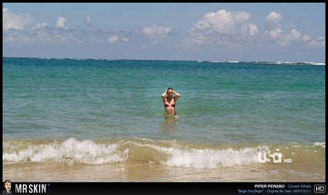 Naked Piper Perabo In Covert Affairs