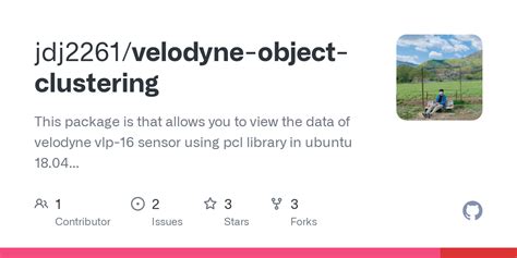 GitHub Jdj2261 Velodyne Object Clustering This Package Is That