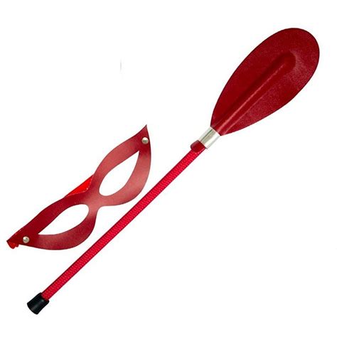 Kit Tiazinha Chibata Oval Dominatrixxx Vermelho Lf Sexy Para Adultos Sex Shop Loja Fetiches