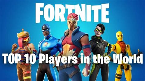 Best Fortnite Competitive Players From The United Kingdom