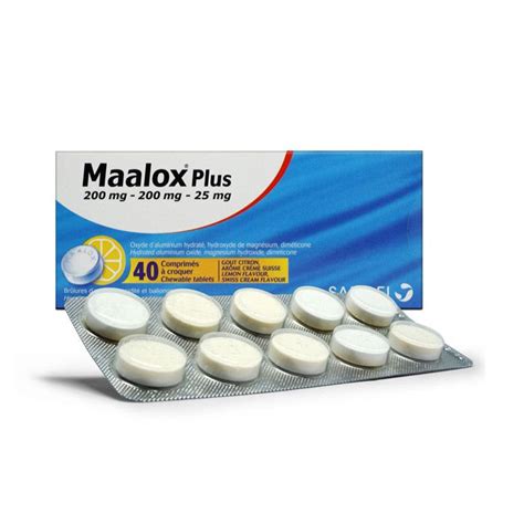 Buy Maalox Plus Tablets 40s Life Pharmacy