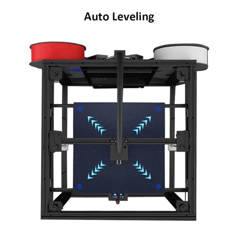 Zonestar Z9V5Pro-MK4 4 Extruders 3D Printer, Auto Leveling, 32 Bit ...