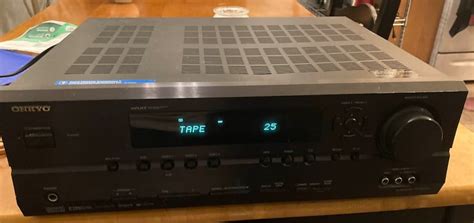 Onkyo Tx Sr504 71 Channel 75 Watt Stereo Receiver Tested No Remote