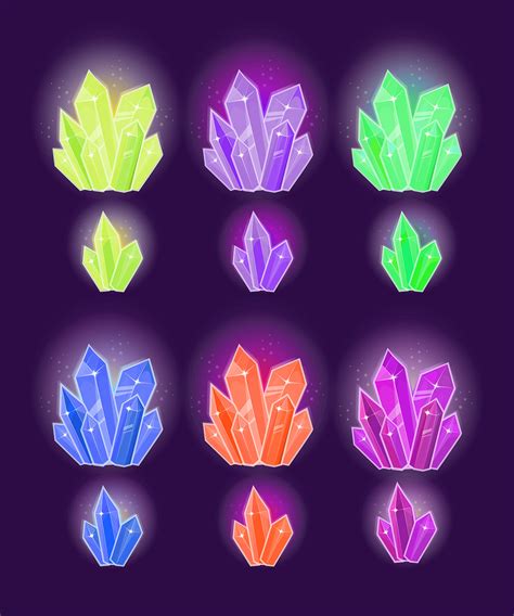 Vector Crystals On Behance