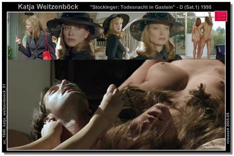 Naked Katja Weitzenböck in Stockinger