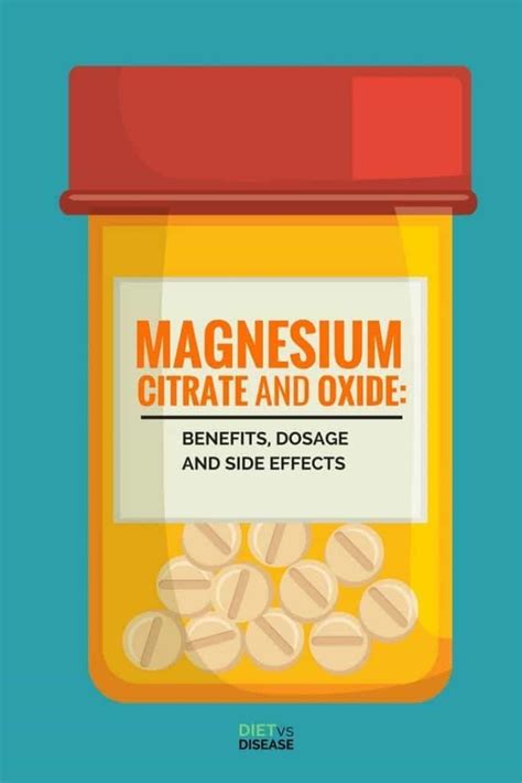 Magnesium citrate and oxide benefits dosage and side effects – Artofit