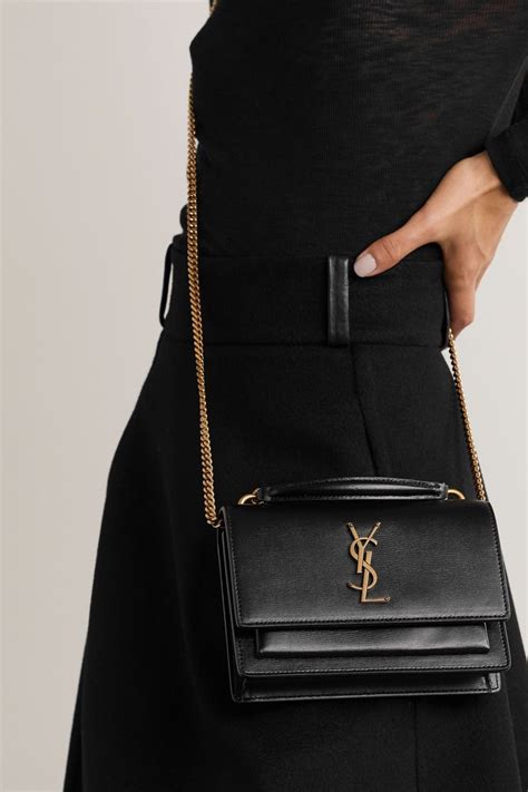 Sac Port Paule En Cuir Sunset Saint Laurent Pour Femme Ysl