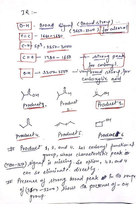 Solved Match A Structure With The Correct Ir Spectrum You Will Of