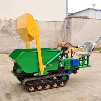 Free Delivery Garden Farm Track Lifting Function Minidumper Ton Small