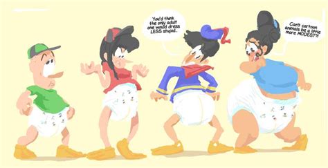 Diaper Dorks Costume Lineup By Dipdorks From Patreon Kemono